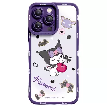 Чехол для телефона Sanrio, Dark purple sweetheart kulomi round shot