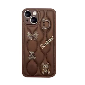 Чехол для телефона SSCP Shang Shang Cheng Pin Sscp, KhakiThree-dimensional rhinestone accessories