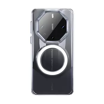 Чехол для телефона Stewpigo, Transparent magnetic blackHD high transparency | Original text