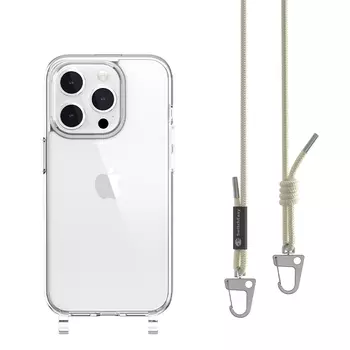 Чехол для телефона Switcheasy, Pure transparent (ocean lanyard)