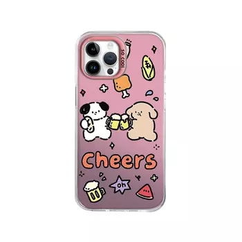 Чехол для телефона Taowantong Tao Wantong, Colored silver laser - sand powder - Cheers dog