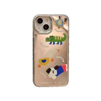 Чехол для телефона Taowantong Tao Wantong, Elephant - touch-up mirror - all-inclusive anti-drop protective