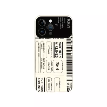 Чехол для телефона Taowantong Tao Wantong, Large Window TPU - Antique White - Creative Board Ticket A8203