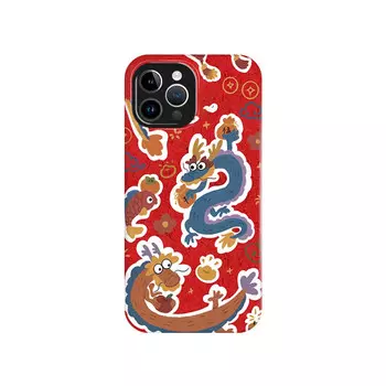 Чехол для телефона Taowantong Tao Wantong, Large hole film shell - smiling Christmas tree