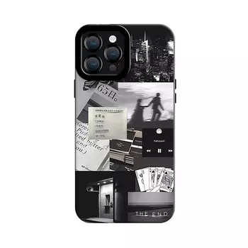 Чехол для телефона Taowantong Tao Wantong, Phantom-XL Black & White Minimalist AK0520