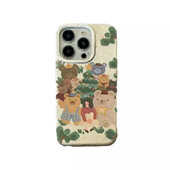 Чехол для телефона Taowantong Tao Wantong, Pink - Christmas doll bear