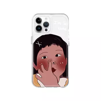 Чехол для телефона Taowantong Tao Wantong, Sperm Pore Space Shell-Clear-TDL Nose Picking Boy A12348