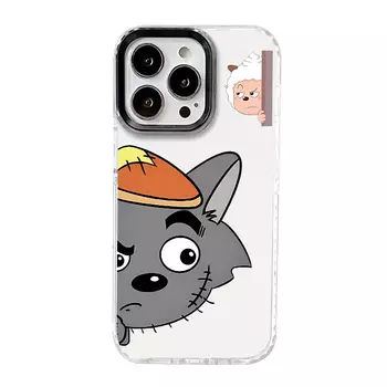 Чехол для телефона Victory Charge, Circle Shell-White Edge 0-Looking Out Gray Wolf