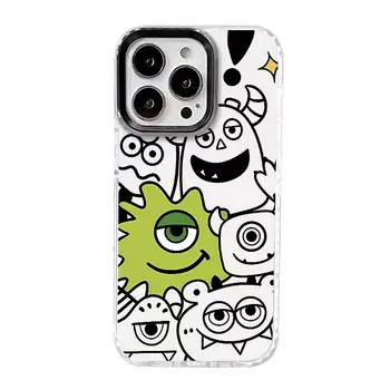 Чехол для телефона Victory Charge, Circle Shell-Black Edge 0-Graffiti Monster