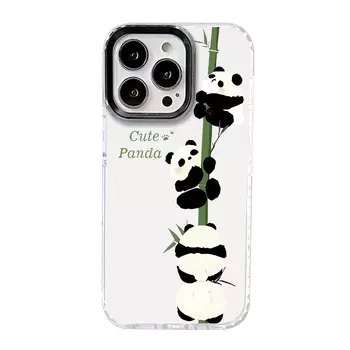 Чехол для телефона Victory Charge, Circle Shell-White Edge 0-Panda Climbing Tree