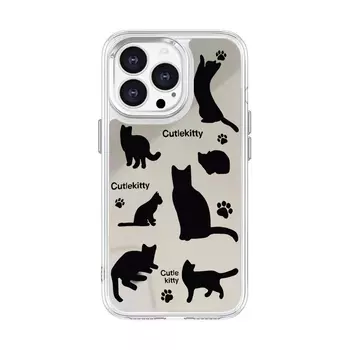 Чехол для телефона Victory Charge, Mirror shell-electroplated silver 0-TDL cat claw cat