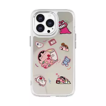 Чехол для телефона Victory Charge, Mirror shell-silver plating 0-TDL dinosaur crayon Shinchan