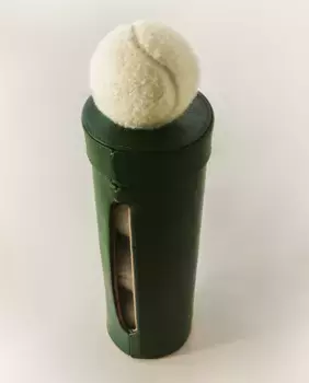 Чехол для теннисного мяча Zara Home Leather Tennis, зеленый