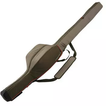 Чехол для удилищ полужесткий для съемных удилищ Rodbag Protect синий CAPERLAN, угольно-серый/штормовой серый/темно-голубой