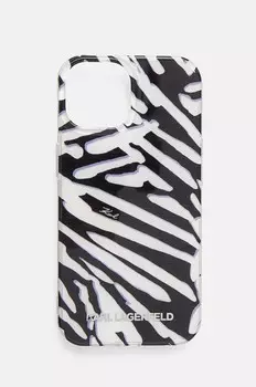Чехол Karl Lagerfeld для iPhone 15/14/13 6.1, черный