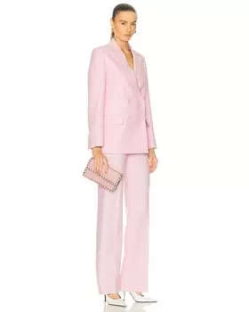 Чехол-клатч Rockstud Valentino Garavani, цвет Rose Quartz