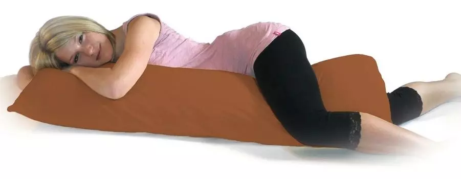 Чехол на боковую подушку 40x120 | 40х140 | 40х160 | 40х200: цвет – охра, размер – 40х200 см DUKAL