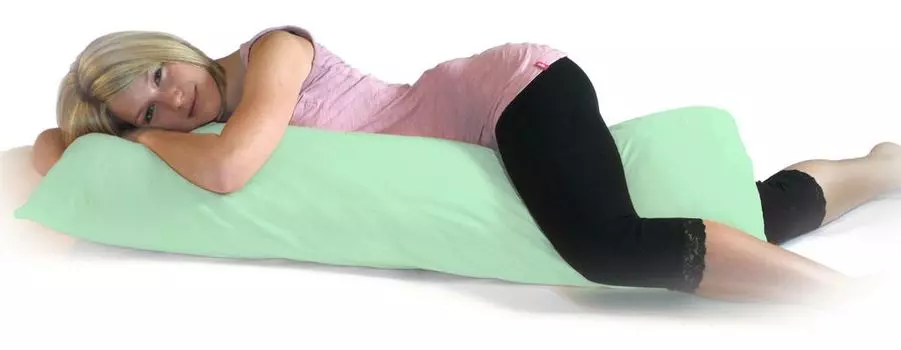 Чехол на боковую подушку 40x120 | 40х140 | 40х160 | 40x200 : Цвет - Мятный, Размер - 40x120 см DUKAL