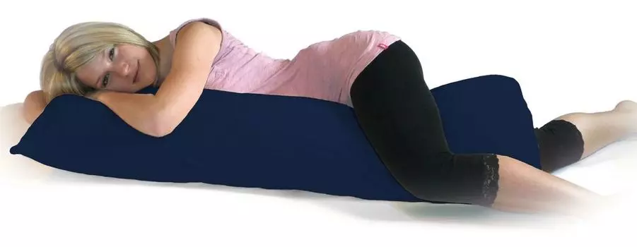 Чехол на боковую подушку 40x120 | 40х140 | 40х160 | 40x200 : Цвет - Темно-синий, Размер - 40x120 см DUKAL