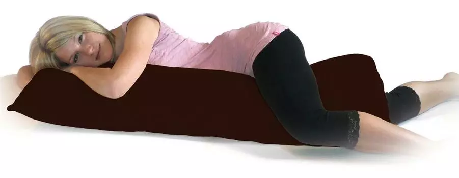 Чехол на боковую подушку 40x120 | 40х140 | 40х160 | 40x200 : Цвет - Коричневый, Размер - 40x200 см DUKAL