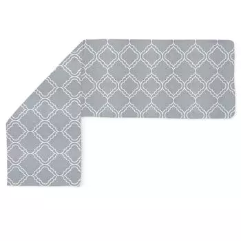 Чехол на боковую подушку Amilian; Чехол на подушку для кормления: около 150 х 40 см для позиционирования подушки; удобная подушка; Наволочки; сменная крышка; Марокко Серый