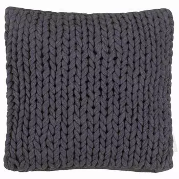 Чехол на декоративную подушку TOM TAILOR KNIT серый 40 x 40 см