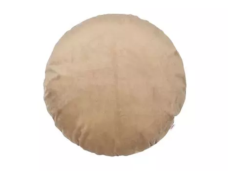 Чехол на круглую подушку ок. 60 см, коричнево-бежевый beties "Samt&Sonders"