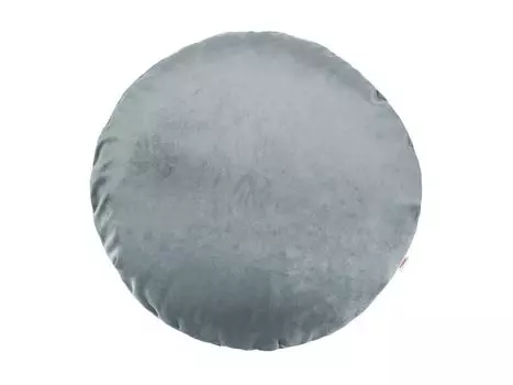 Чехол на круглую подушку ок. 80 см, каменно-серый beties "Samt&Sonders"