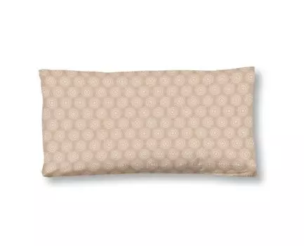 Чехол на набедренную подушку осина - песочный - 40х80 см - 100% хлопок/сатин Muller Textil