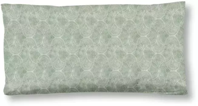Чехол на набедренную подушку "Wayan", (1 шт., 1 чехол на подушку 40х80 см), 100% хлопок/сатин Hip 80х40 см, зеленый