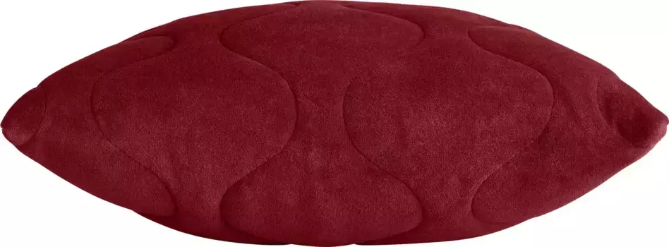 Чехол на наколенную подушку "Велюровый чехол для подушки Nicky", (1 шт.) Kneer 40х40 см, цвет karminrot