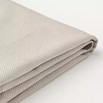Чехол на обеденный стул, Hallarp, бежевый BERGMUND IKEA