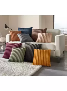 Чехол на подушку, (1 шт.) 48х48 см, цвет anthrazit