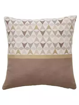 Чехол на подушку, (1 шт.) 50х50 см, цвет braun-gemustert-uni