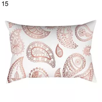 Чехол на подушку 30 x 50 см. Декоративный домашний чехол из полиэстера для спальни 15 Stuttg