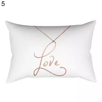 Чехол на подушку 30 x 50 см, декоративная полиэстеровая домашняя подушка, чехол для спальни 5 Stuttg