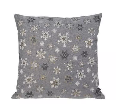 Чехол на подушку 40/40 см, серый