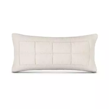 Чехол на подушку 40x80 см, включая подушку - флис шерпа - уютный чехол на молнии - идеально подходит в качестве декоративной подушки, подушки для сна, подушки для дивана Bestlivings