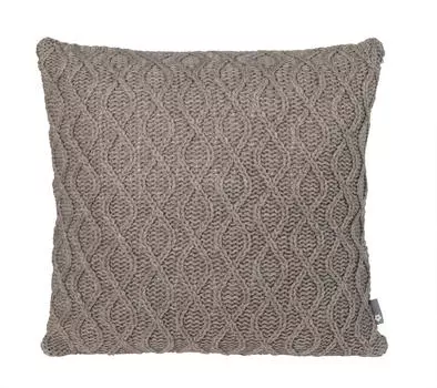 Чехол на подушку 45/45 см, светло-коричневый