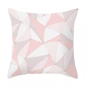 Чехол на подушку 45 см x 45 см, мягкий многофункциональный чехол из полиэстера, современный чехол со свежими цветами для семьи-1 Stuttg