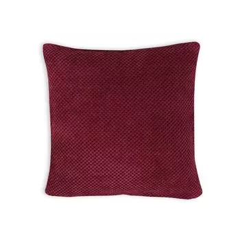Чехол на подушку 48х48 см красный чехол на подушку 3D сотовая подушка структура синельного переплетения Haus und Deko