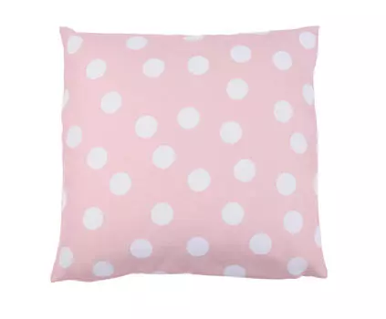 Чехол на подушку 50/50 см, пыльно-розовый