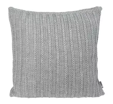 Чехол на подушку 50/50 см, серый