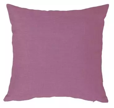 Чехол на подушку 80х80 см, фиолетовый, с легкой структурой, под лен, чехол для декоративных подушек Haus und Deko