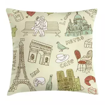 Чехол на подушку Abakuhaus, белый