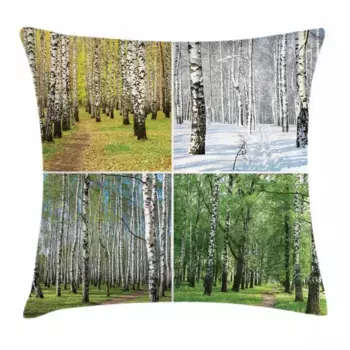 Чехол на подушку Abakuhaus, белый