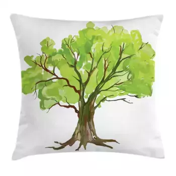 Чехол на подушку Abakuhaus, белый