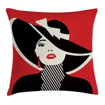 Чехол на подушку Abakuhaus, белый