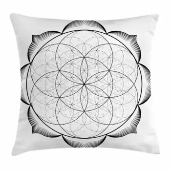 Чехол на подушку Abakuhaus, белый