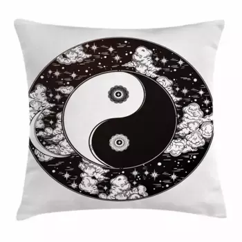 Чехол на подушку Abakuhaus, белый